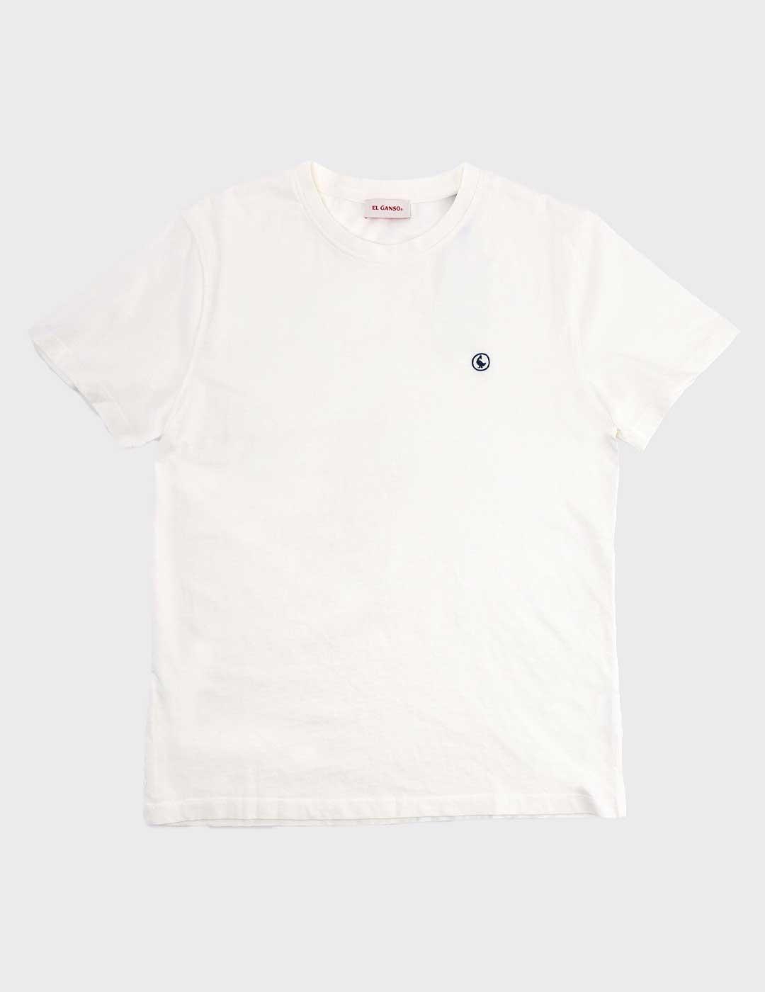 El Ganso camiseta blanca para hombre