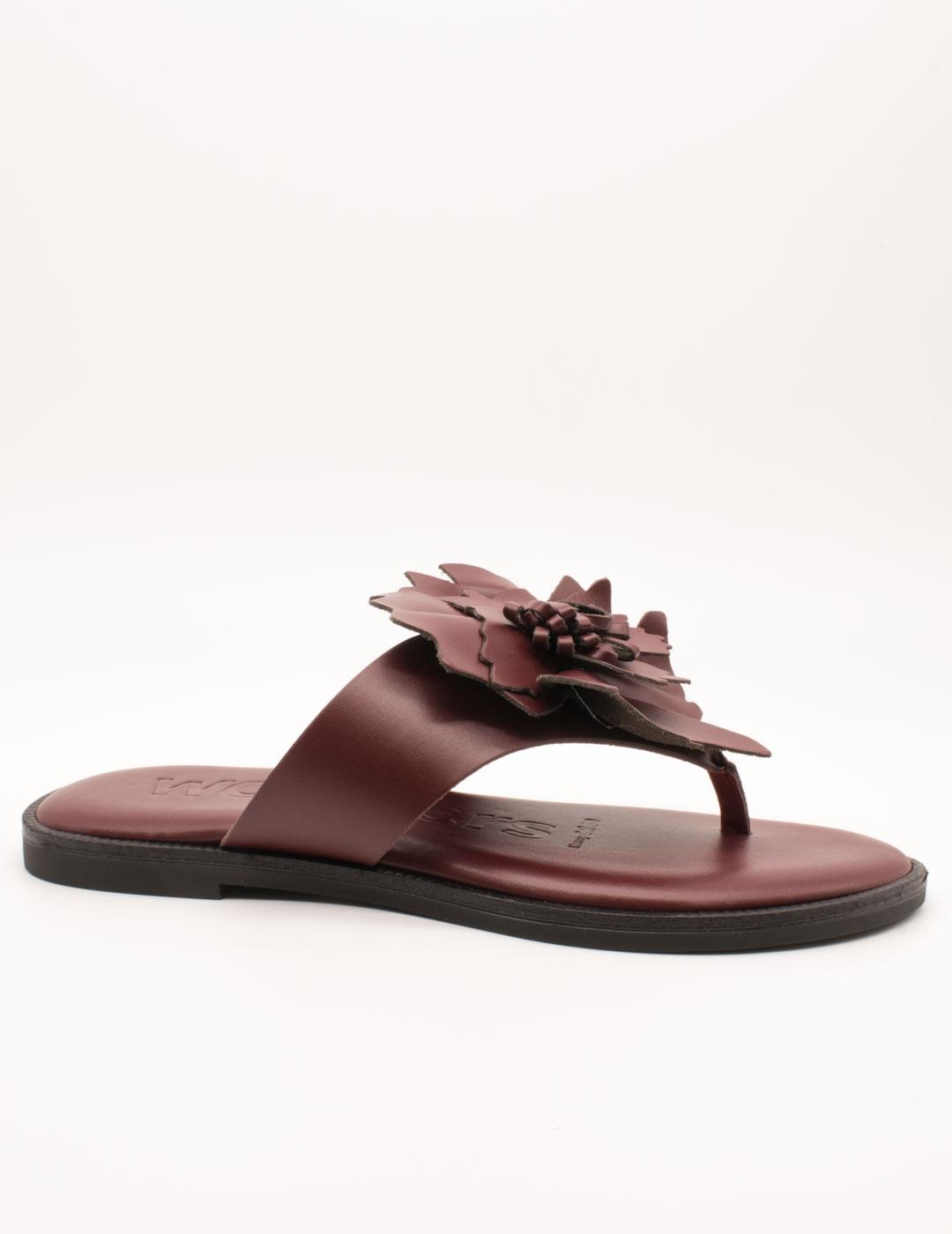 Wonders Sandalia AB-1587K Mousse Mosto de Mujer