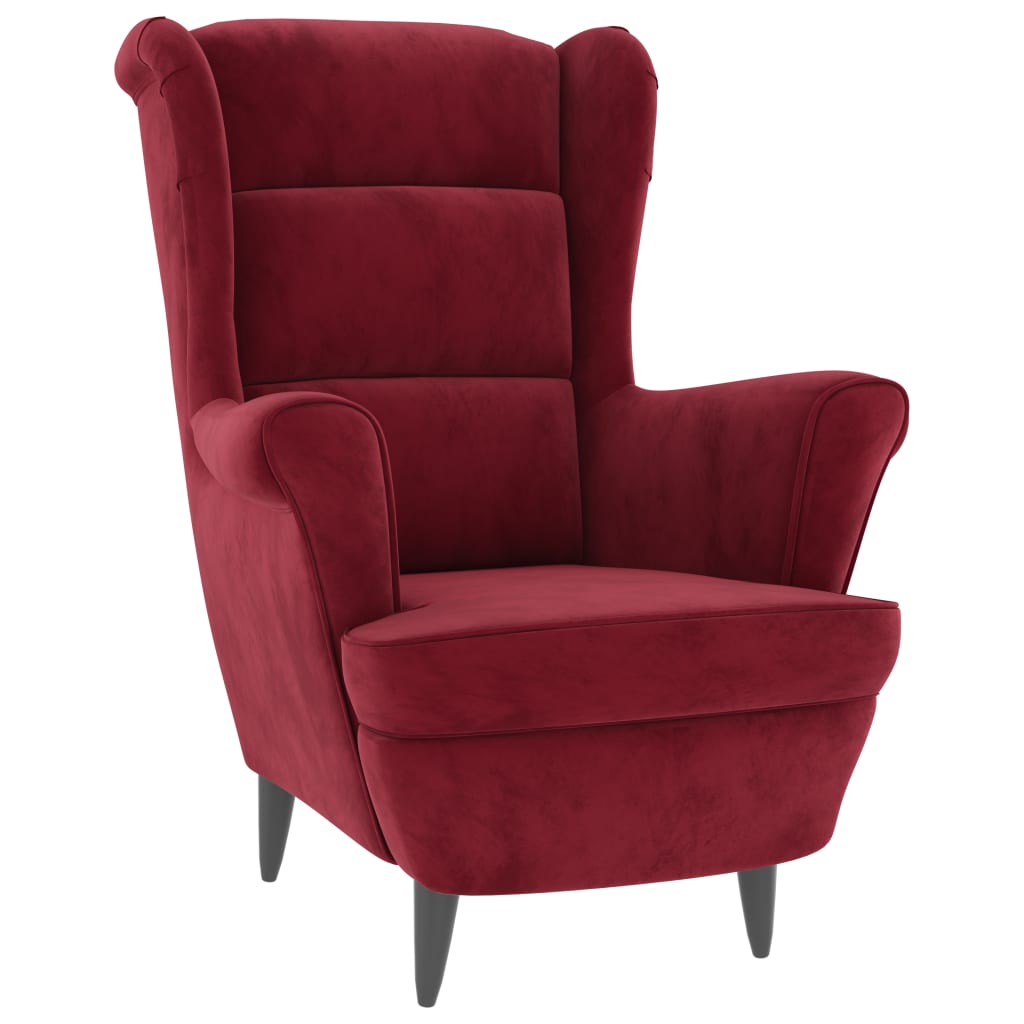 vidaXL Sillón de terciopelo Azul, Gris claro, Gris oscuro Sillon Dormitorio Sillon Comodos Silla Relax Sillón Sofá