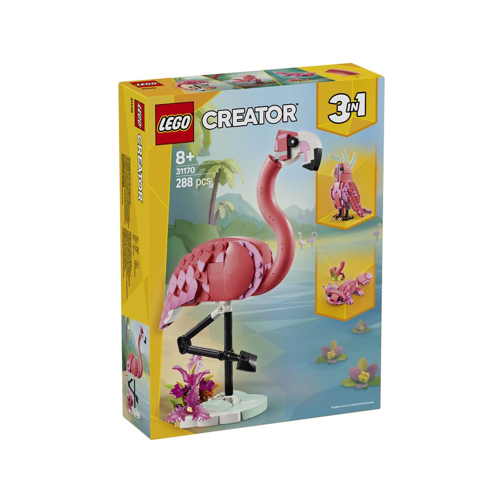 Lego Creator 3 en 1 Fauna Salvaje: Flamenco Rosa Lego creator LEGO