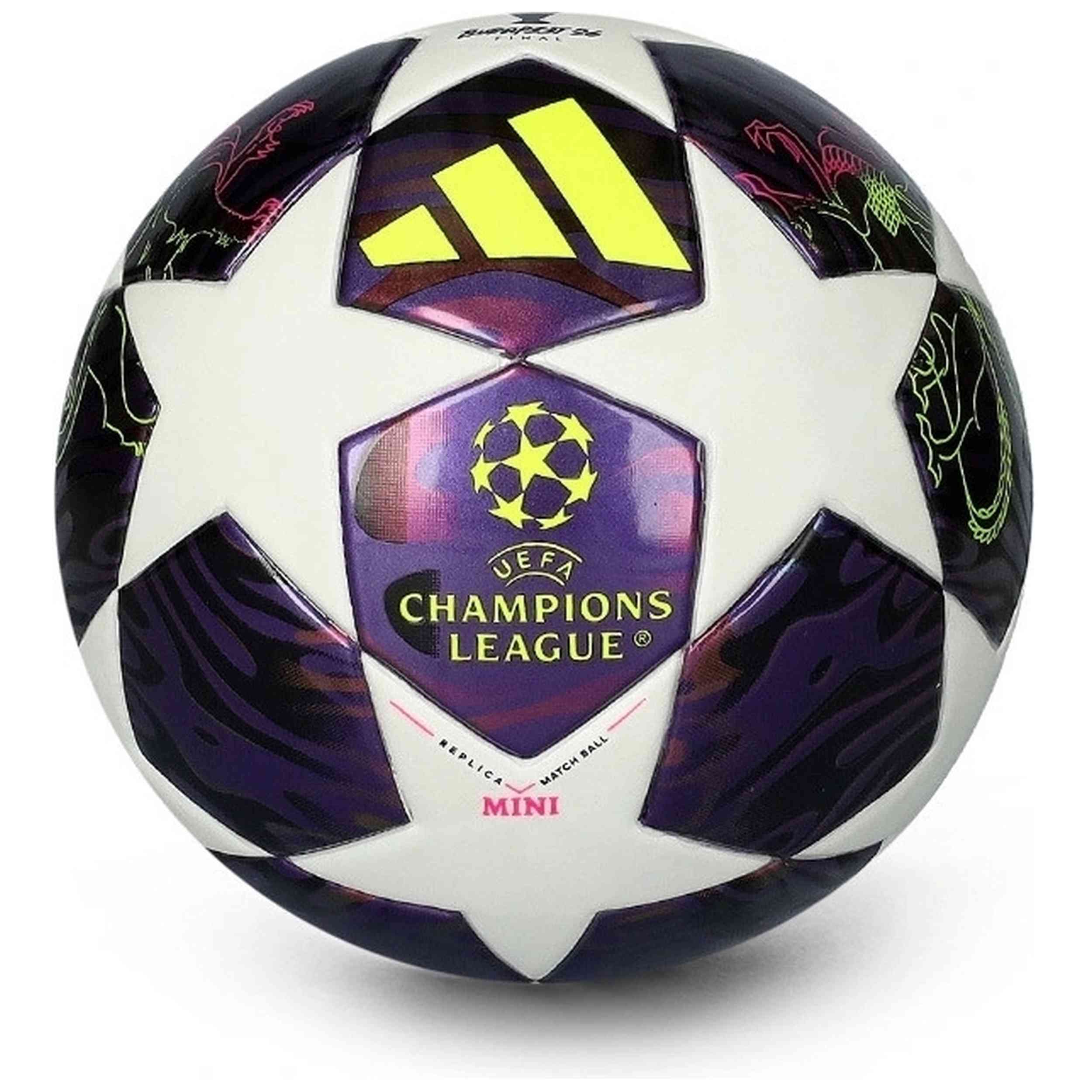 Complementos Adidas modelo Ucl Mini F en color Morado