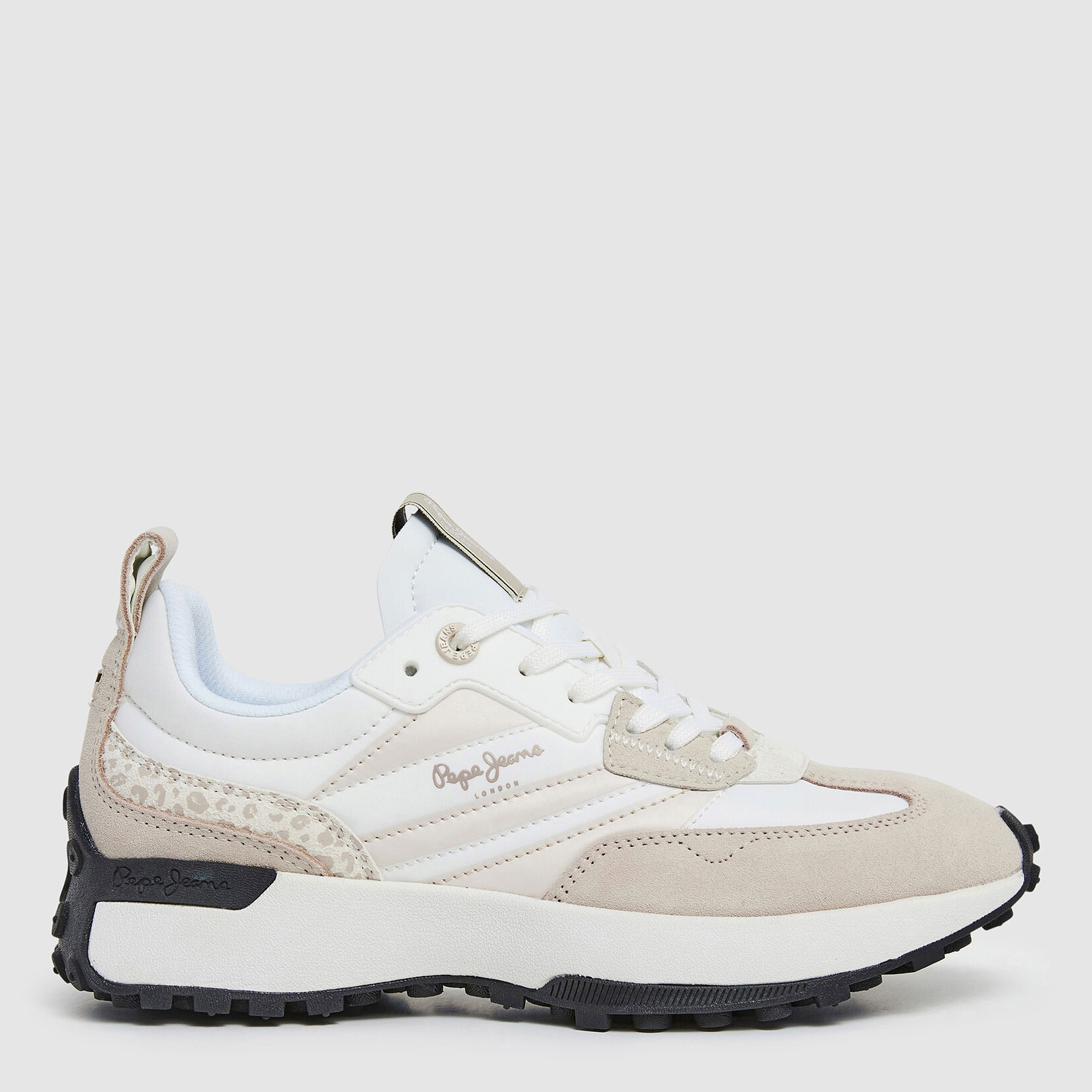Pepe Jeans Zapatillas Lucky Print Blancas PLS60005-800 , para Mujer