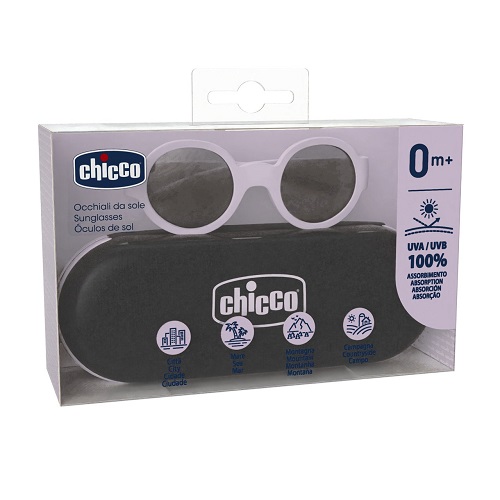 Chicco Gafas Solares Lilas 0M+ Funda Tela