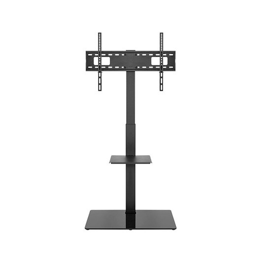 Goobay 58526 Soporte de TV para televisores y monitores de Entre 37" y 70" (94-180cm) / Giratorio y Ajustable en Altura / Soporte de TV para TV Plana y TV Curva de hasta 40 kg