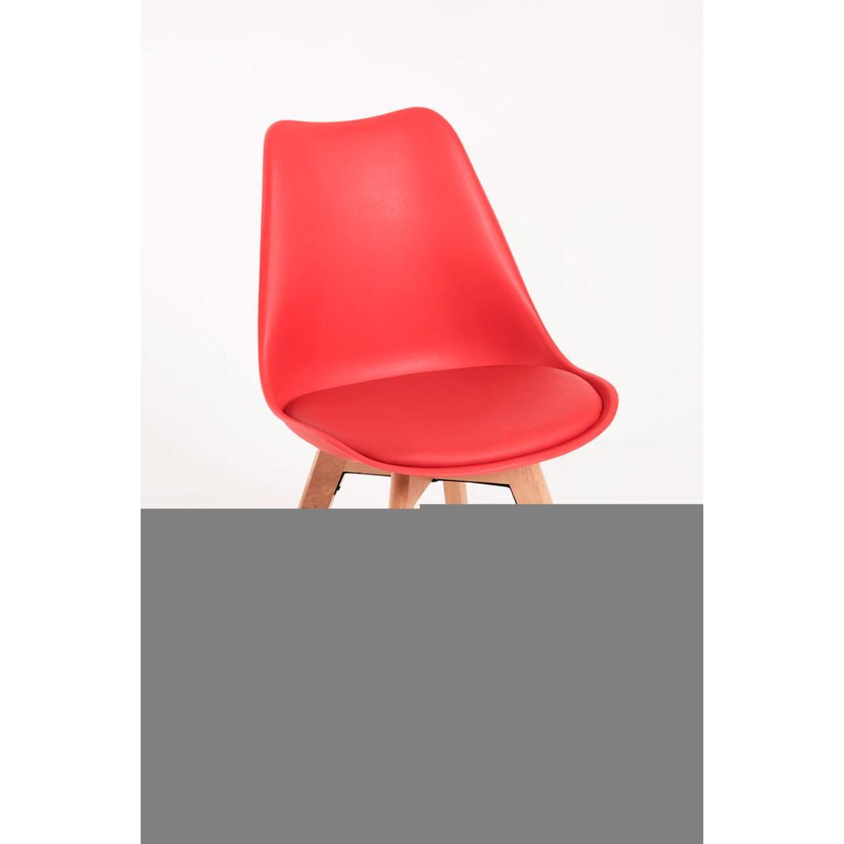 Regalos Miguel - Sillas Comedor - Silla Synk Basic - Rojo