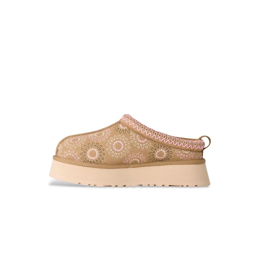 Zuecos Ugg W Tazz Sun Stitch Mujer Arena