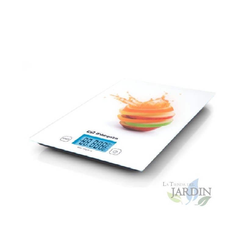 SUINGA Bascula de Cocina de Cristal 20Kg - Graduación 1 gr | Peso de Cocina Digital | Bascula Digital de Cocina | Peso Alimentos
