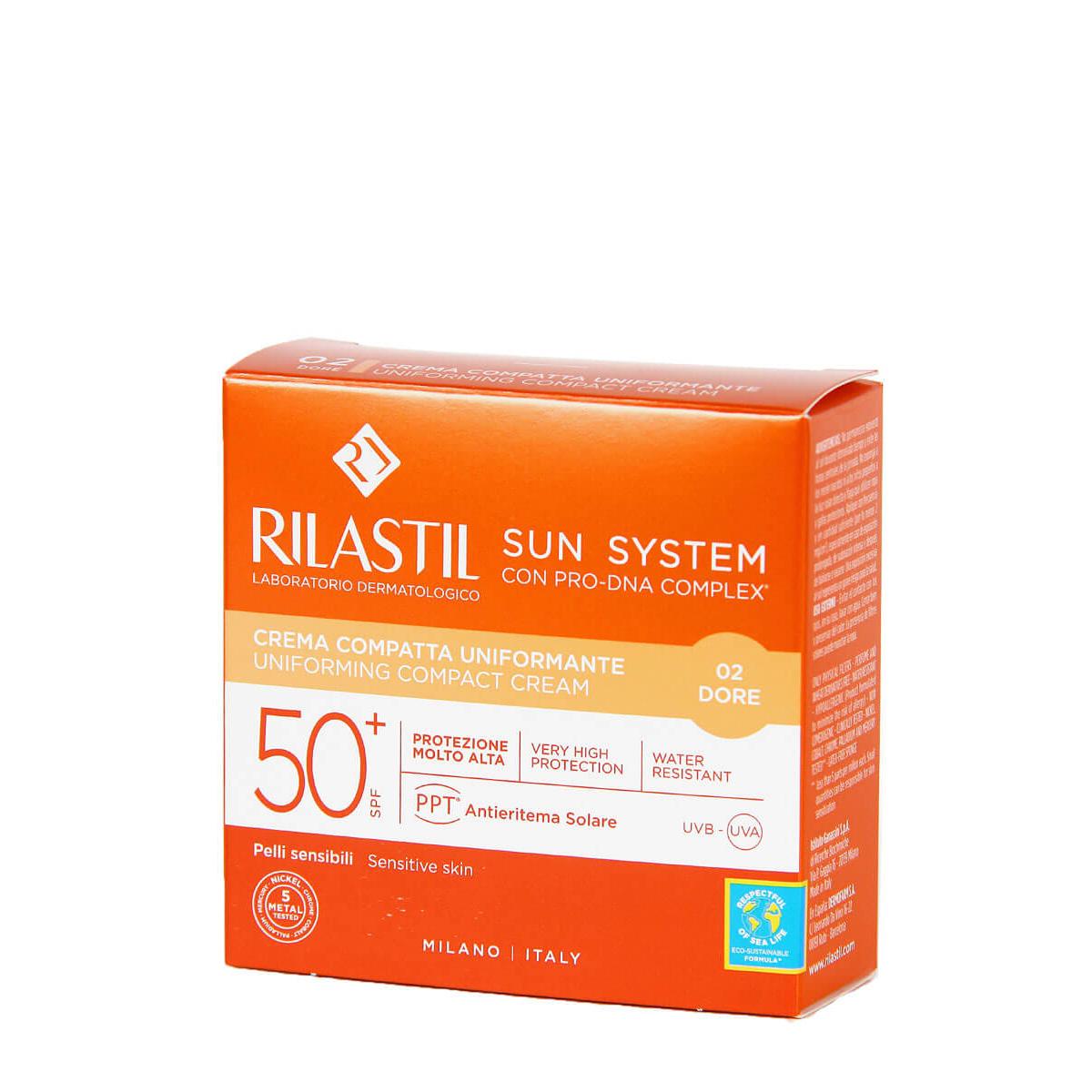 Cumlaude Lab - Rilastil sun system compacto color dore spf50+ 10 gr