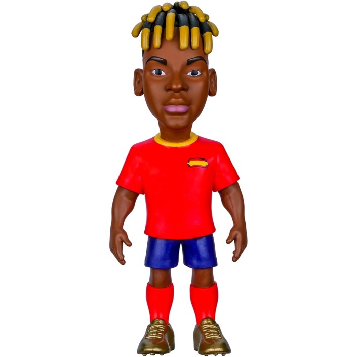 Figura Minix Futbol Stars España Nico Williams Modelo 129 -  Original - Figuras Miniaturas Coleccionables Para Exhibición - Idea De Regalo - Mercancía Oficial - Juguetes Para Niños - Fans