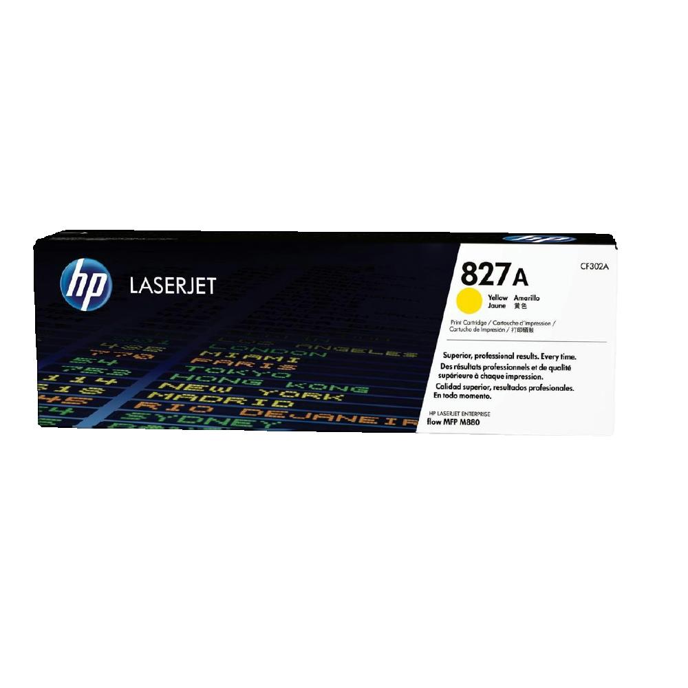 HP 827A LaserJet Toner Jaune