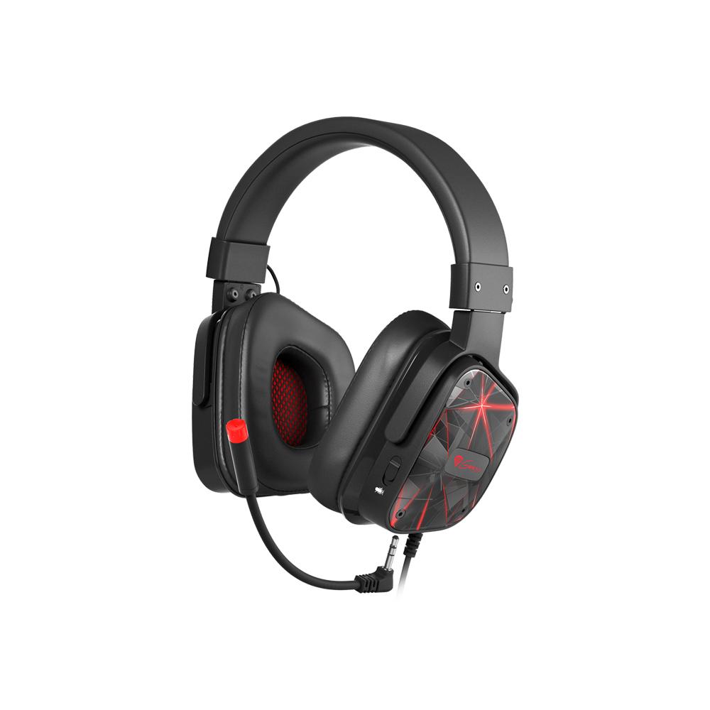 GENESIS Argon 570 Auriculares Alámbrico Diadema Juego Negro, Rojo