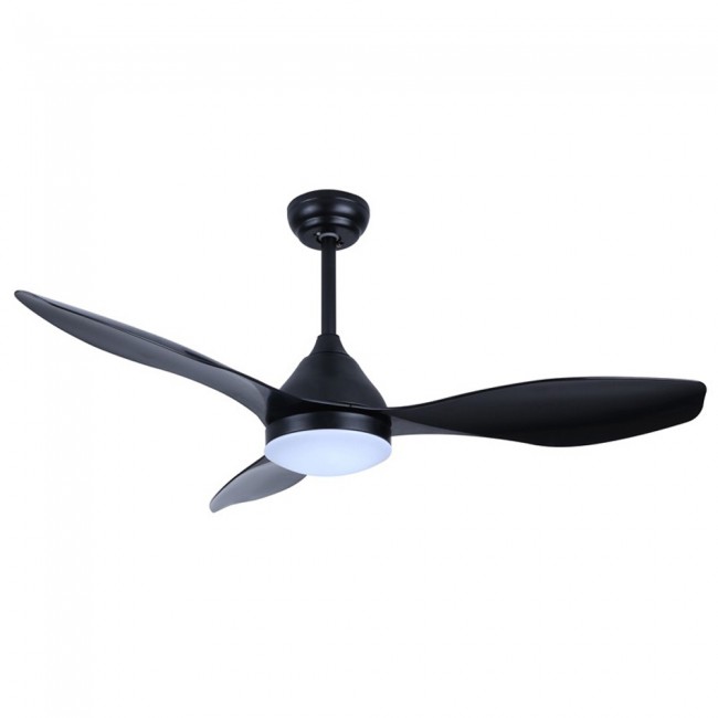 Wonderlamp Ventilador LED Top Negro (20W)