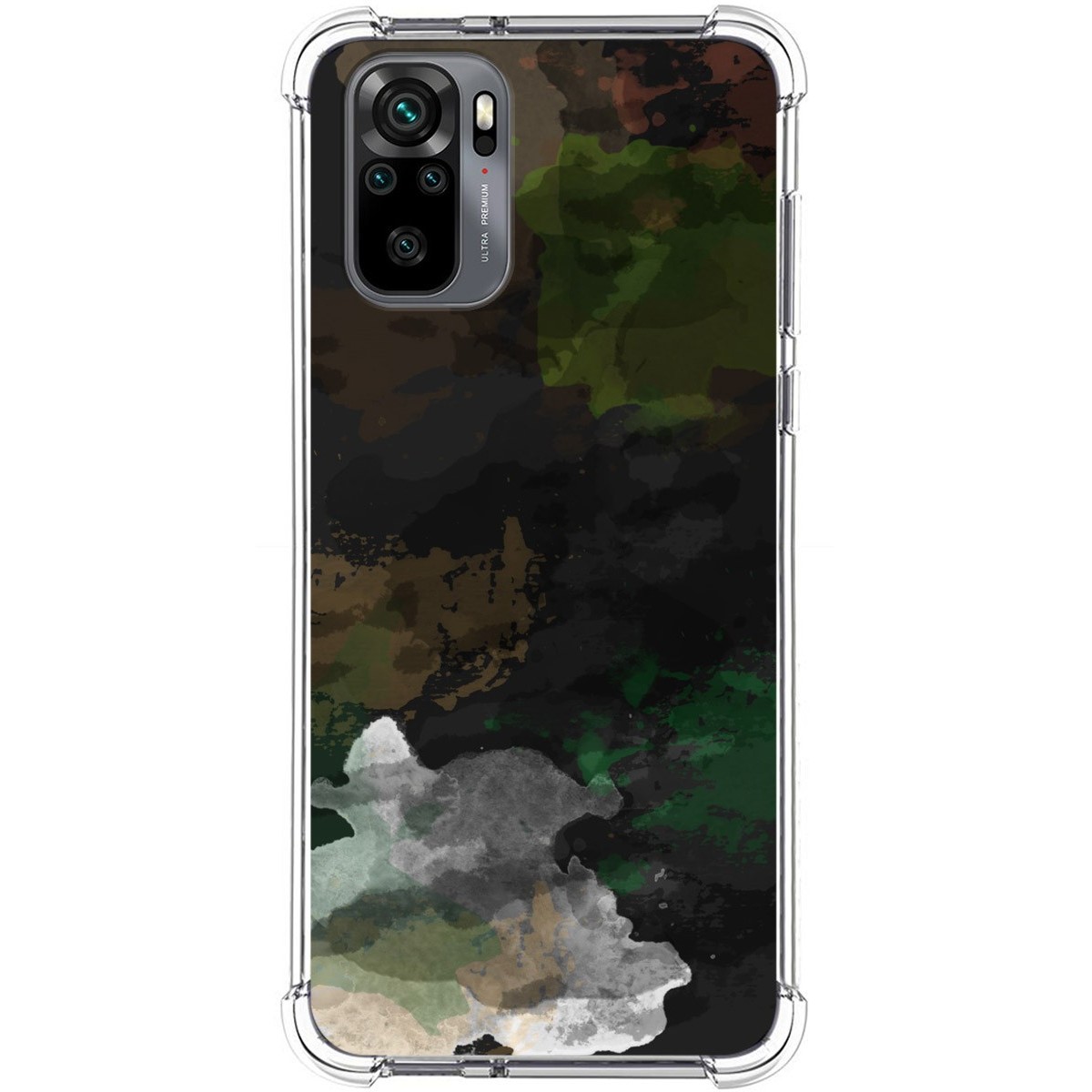 Funda Antigolpes para Xiaomi Redmi Note 10 / 10S diseño Acuarela 12 Dibujos