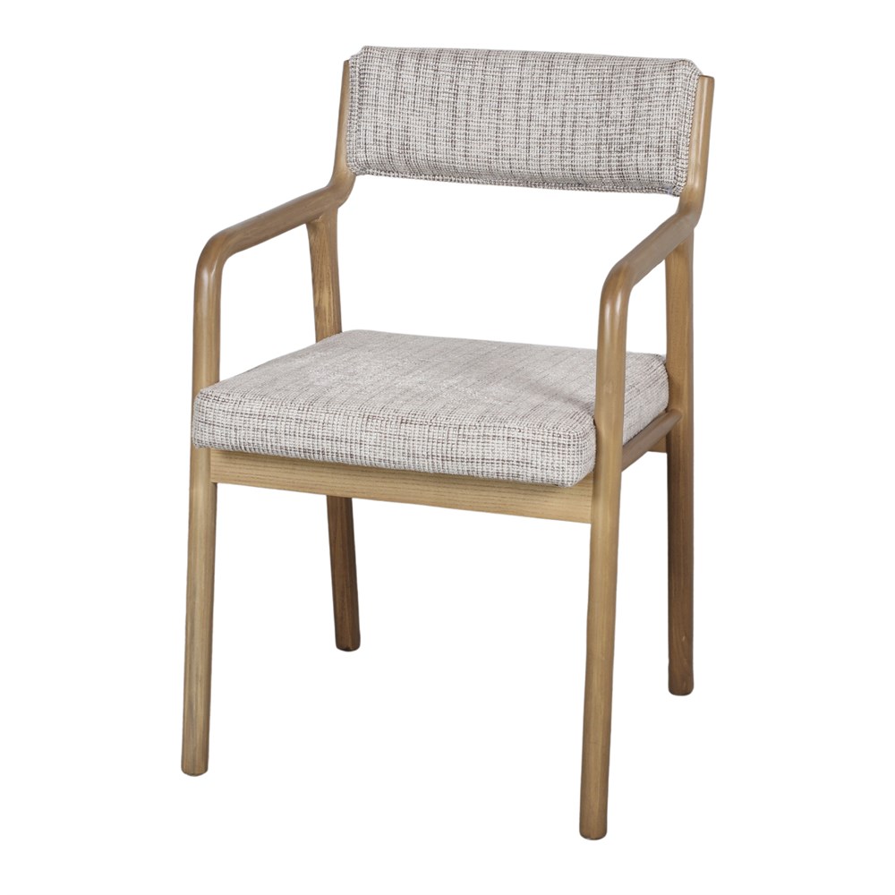 Silla De Madera Tapizada Kumsu - Misterwils Furniture For Free Souls 49x87x59