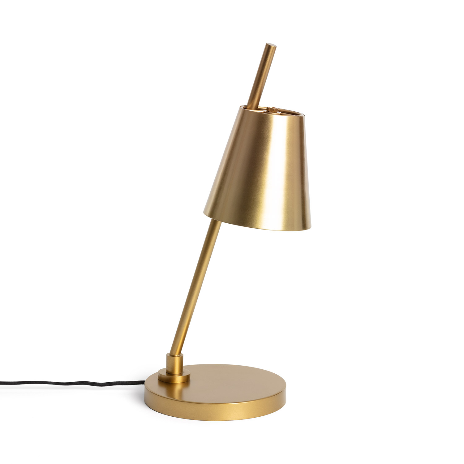 Ledkia Lámpara de Mesa Metal Bardney Dorado