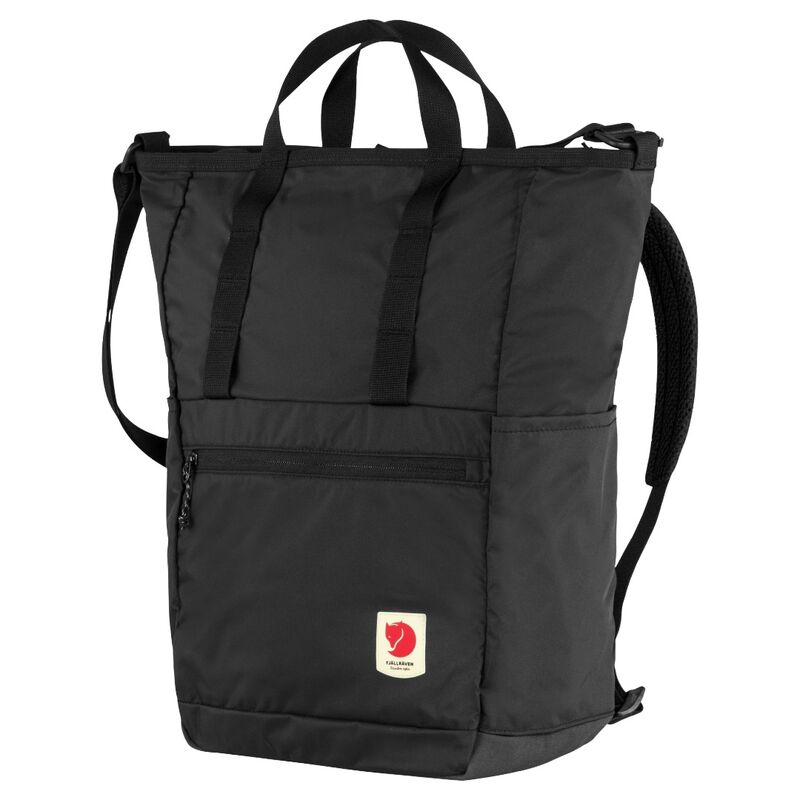 Mochila Negra Fjallraven High Coast Totepack Black Versátil, Ligera y Práctica