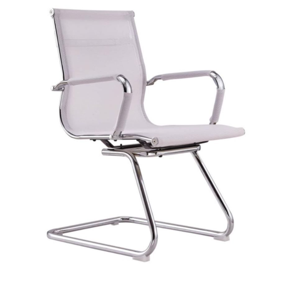 ORION91 Silla POLAR Estructura Cromada Asiento Malla Color (VARIOS COLORES) – 55 x 65 x 95 cm Comedor Oficina Salón Teletrabajo 