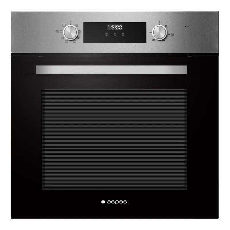 Horno Multifunción Hidrolítico / Vapor Aspes AHM8700DX 60cm Inox 70L  | Guías Telescópicas, Clase A