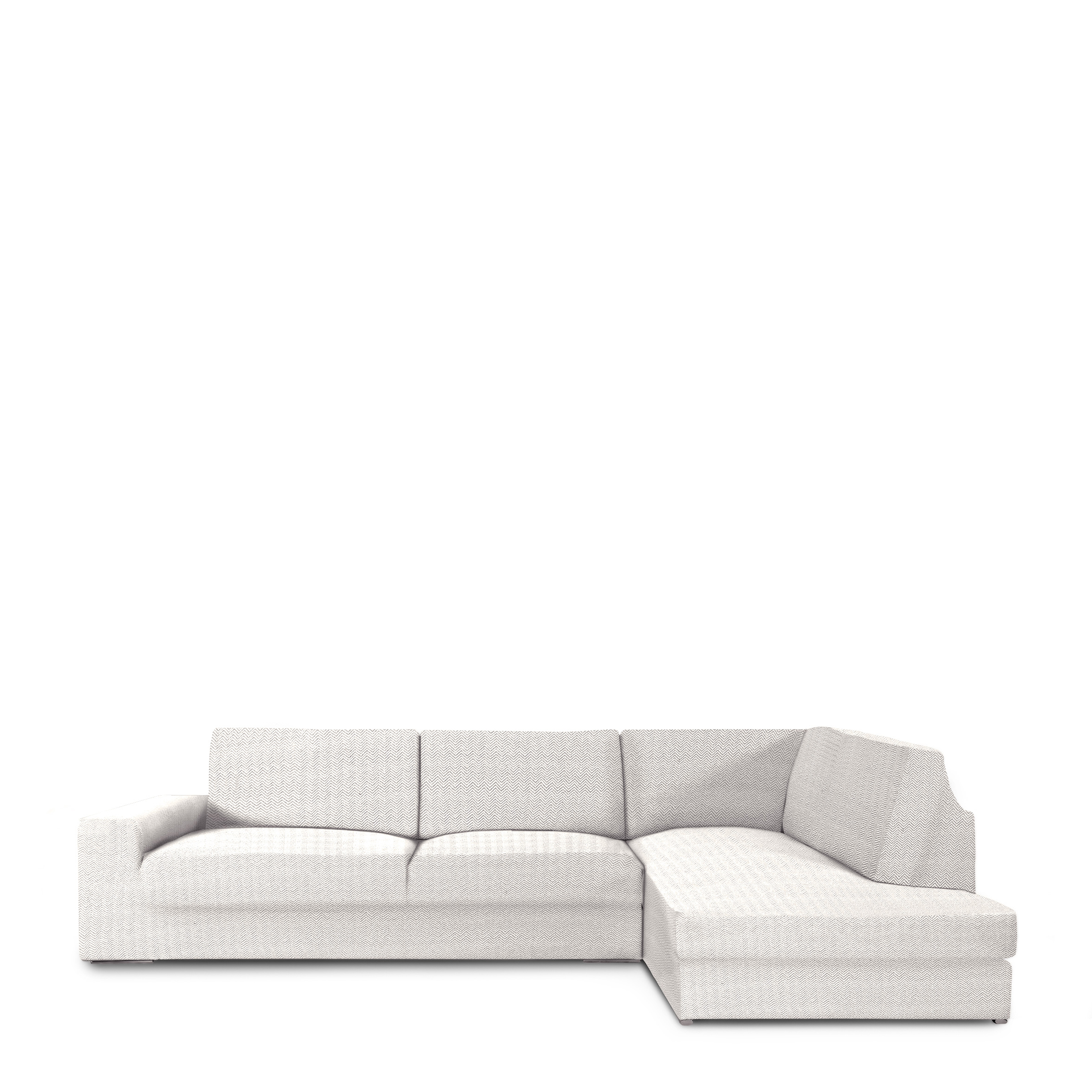 Fundas de sofa chaise longue con respaldo premium jaz derecho (Mirando de frente) c/0, Tamaño derecha, 170x310x110cm, Fábricada en España