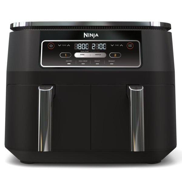 Ninja AF200EU freidora Doble 7,6 L Independiente 2400 W Freidora de aire caliente Negro