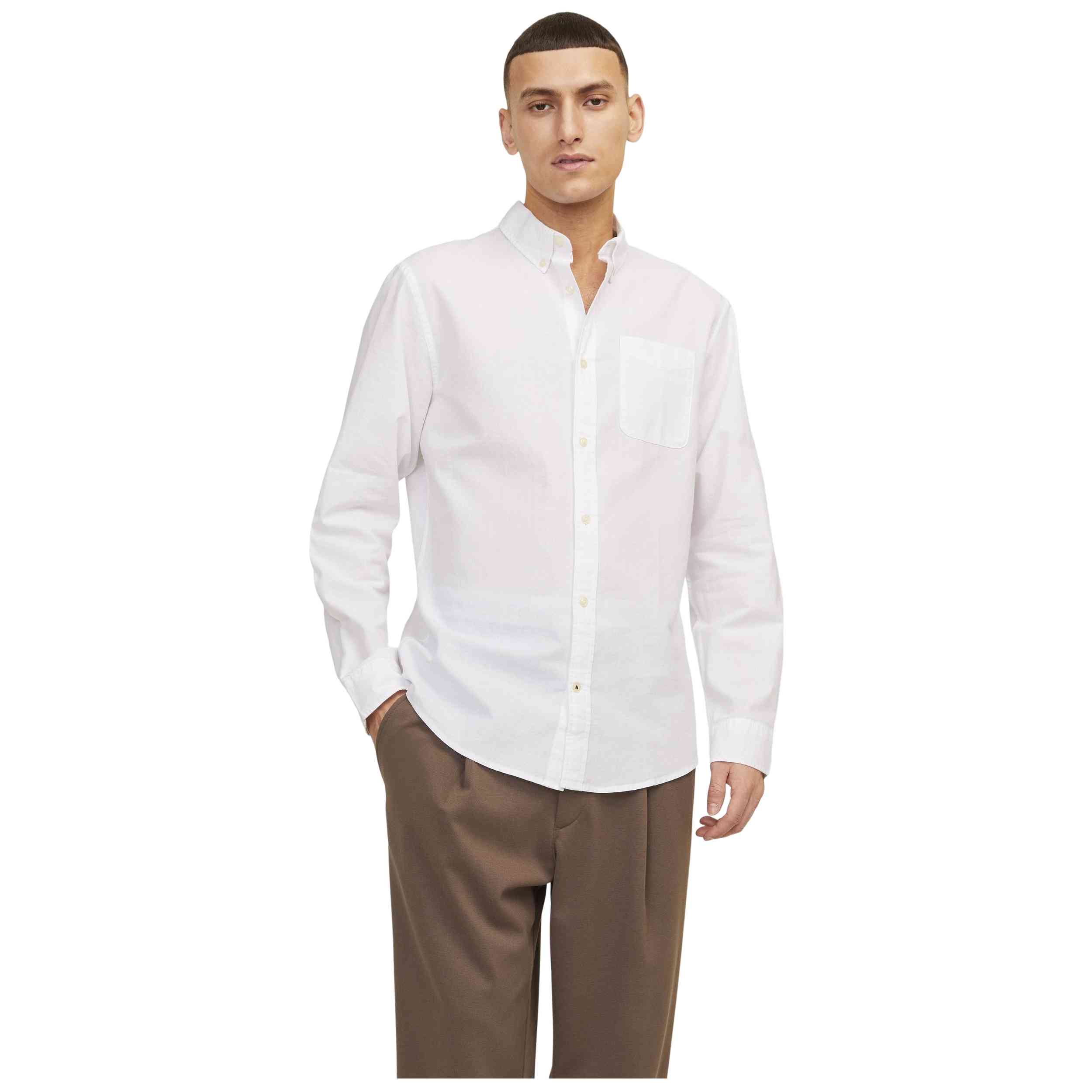 Camisa Jack & Jones para Hombre en color Blanco
