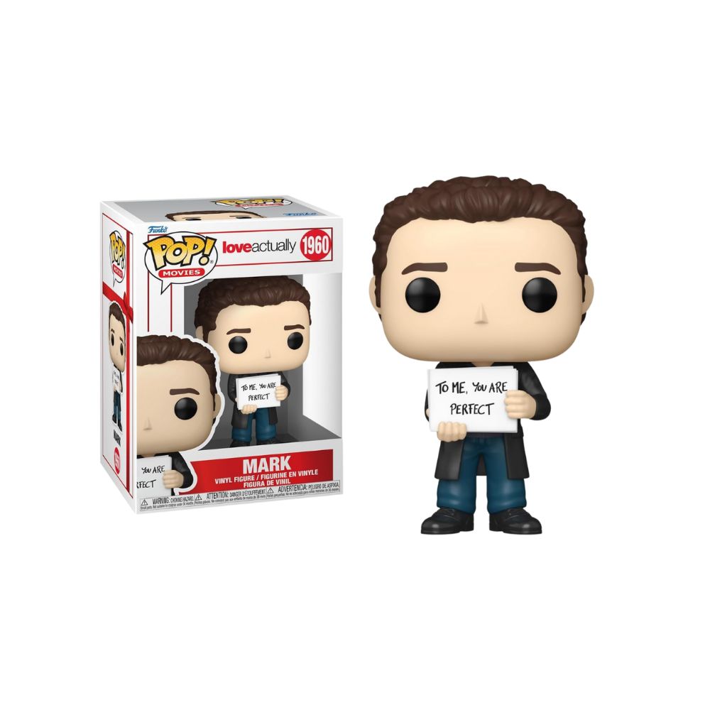 FUNKO POP! LOVE ACTUALLY - MARK, 86262, Nº 1960, TIENDA CON LICENCIA OFICIAL, ENVIO EN 24-48 HORAS EN PENÍNSULA, FIGURA, CABEZÓN, MUÑECO, JUGUETES, PELÍCULA, AMOR, ROMÁNTICA