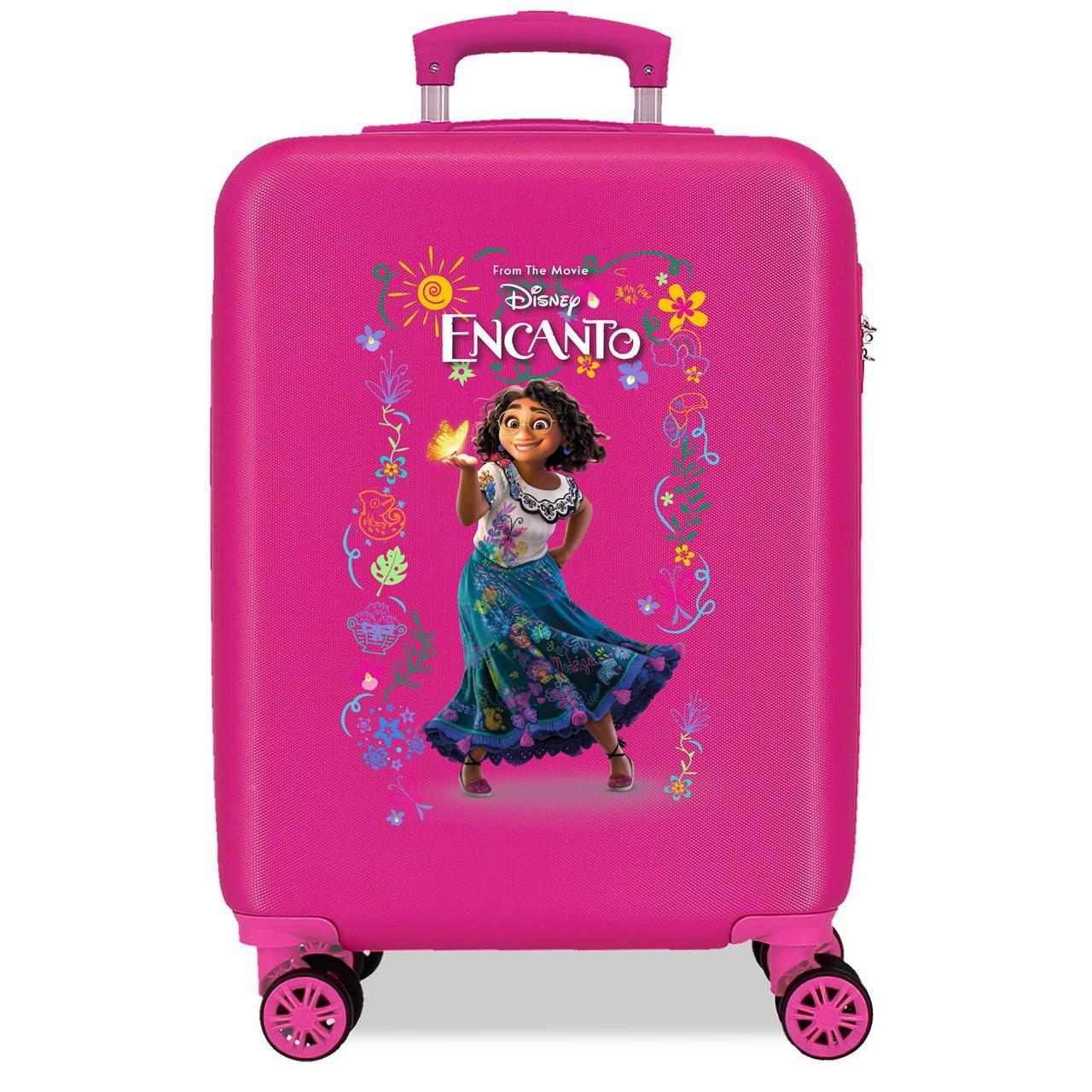 Disney Maleta De Cabina ABS Rígida Encanto Rosa