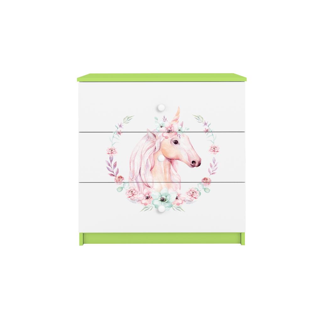 Cómoda Kocot Kids BabyDreams Horse Green