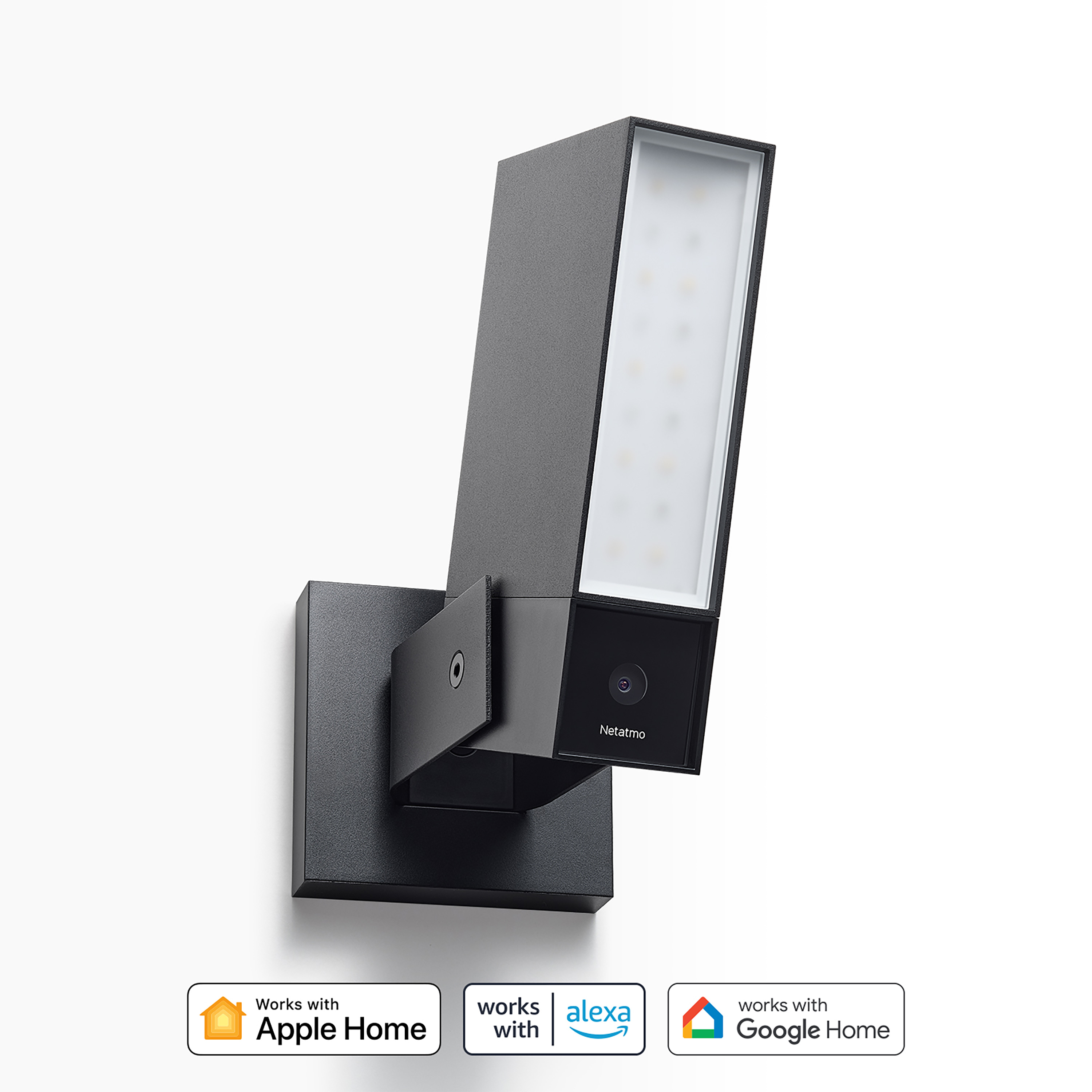 Netatmo cámara exterior inteligente, negro