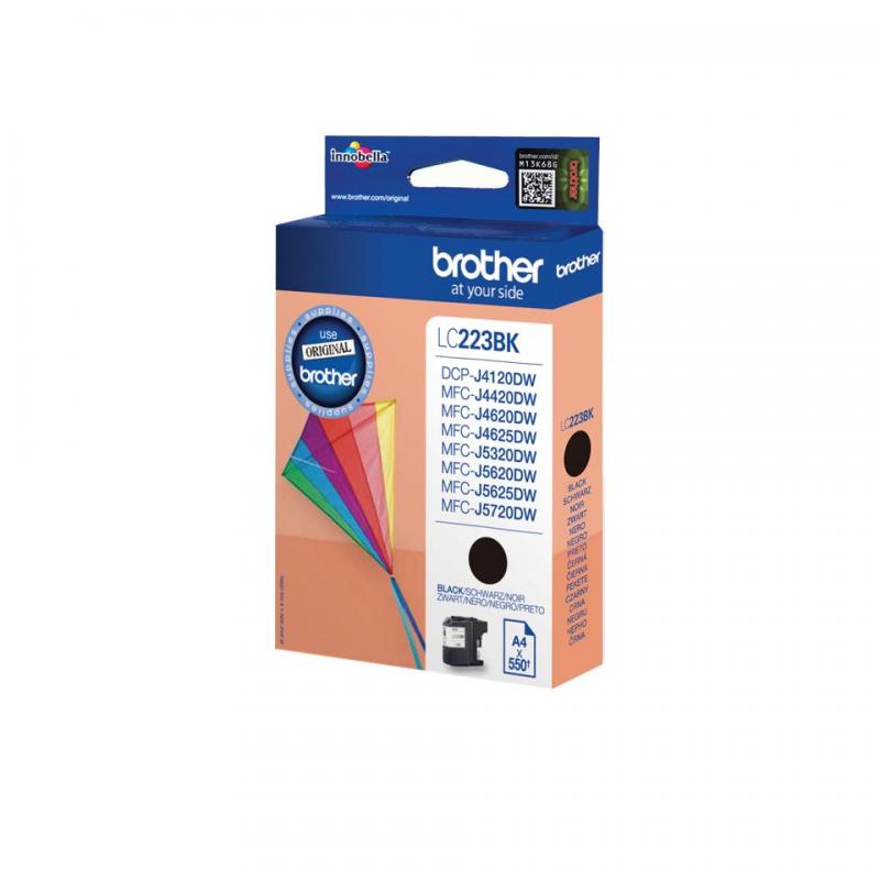 Brother LC-223BK cartucho de tinta Original Negro 1 pieza(s)