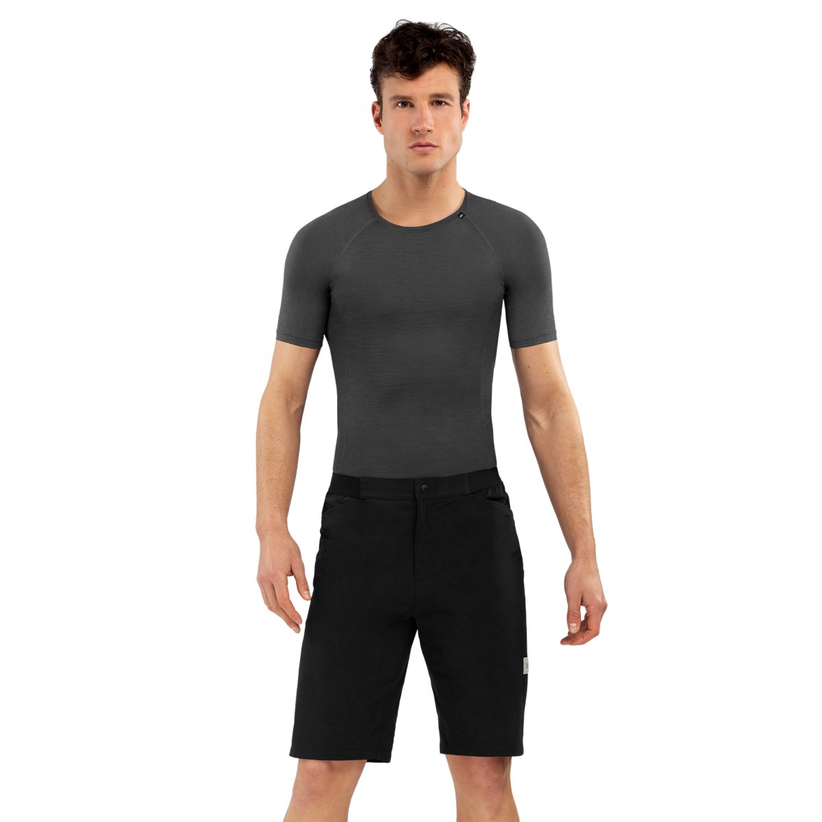Siroko - Pantalones Corte Baggy DWR Ciclismo para Hombre_
