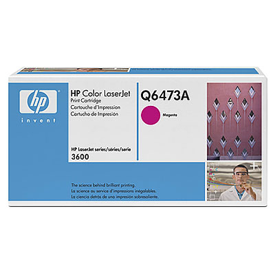 HP - Tóner Q6473A original para impresoras láser, negro, alta capacidad y calidad profesional, compatible con múltiples modelos HP