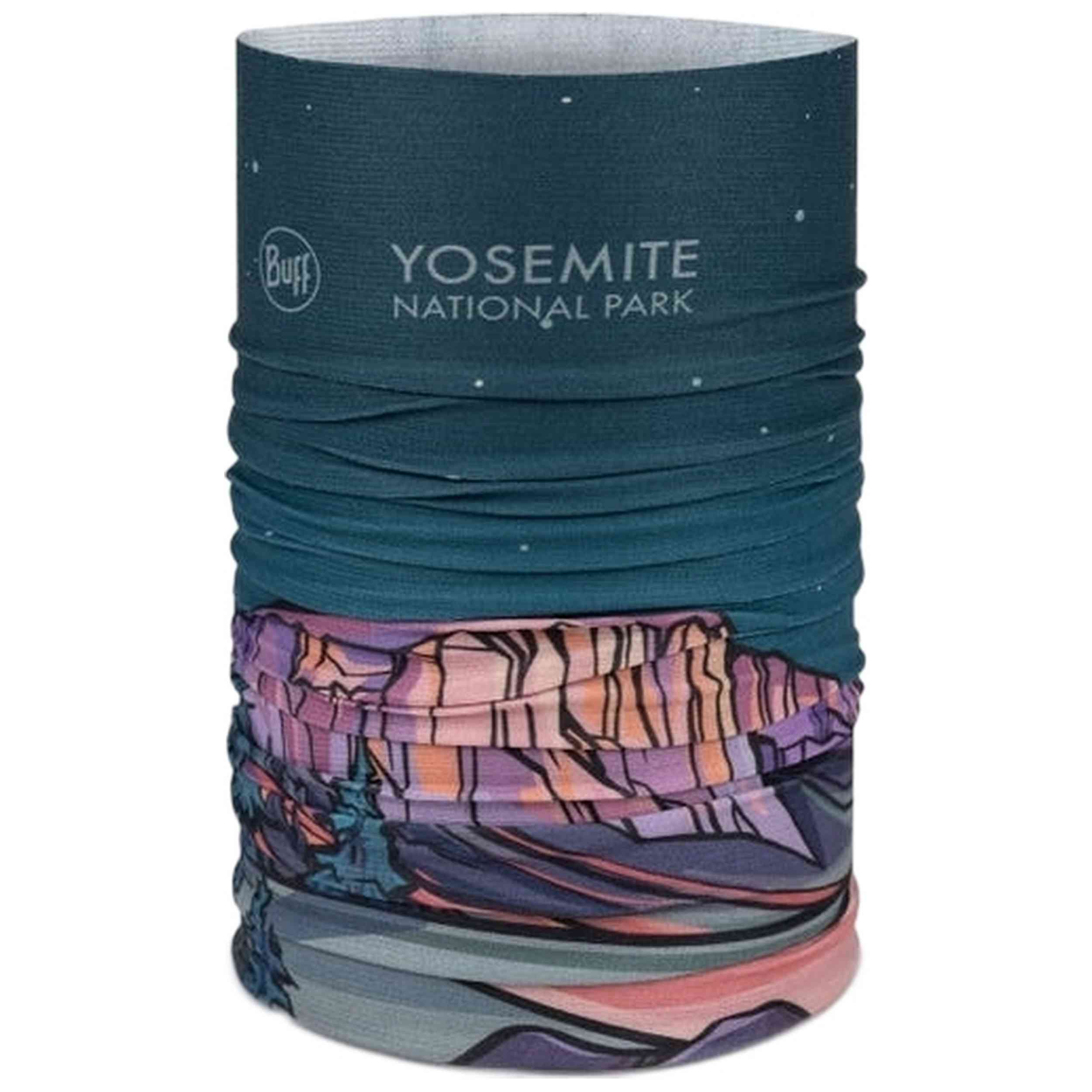 Braga De Cuello Buff modelo Coolnet Uv® National Parks Yosemite en color Multicolor