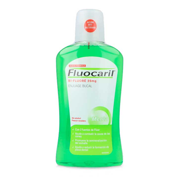Fluocaril Colutorio Bi Fluore 500 Ml para Enjuagar Boca