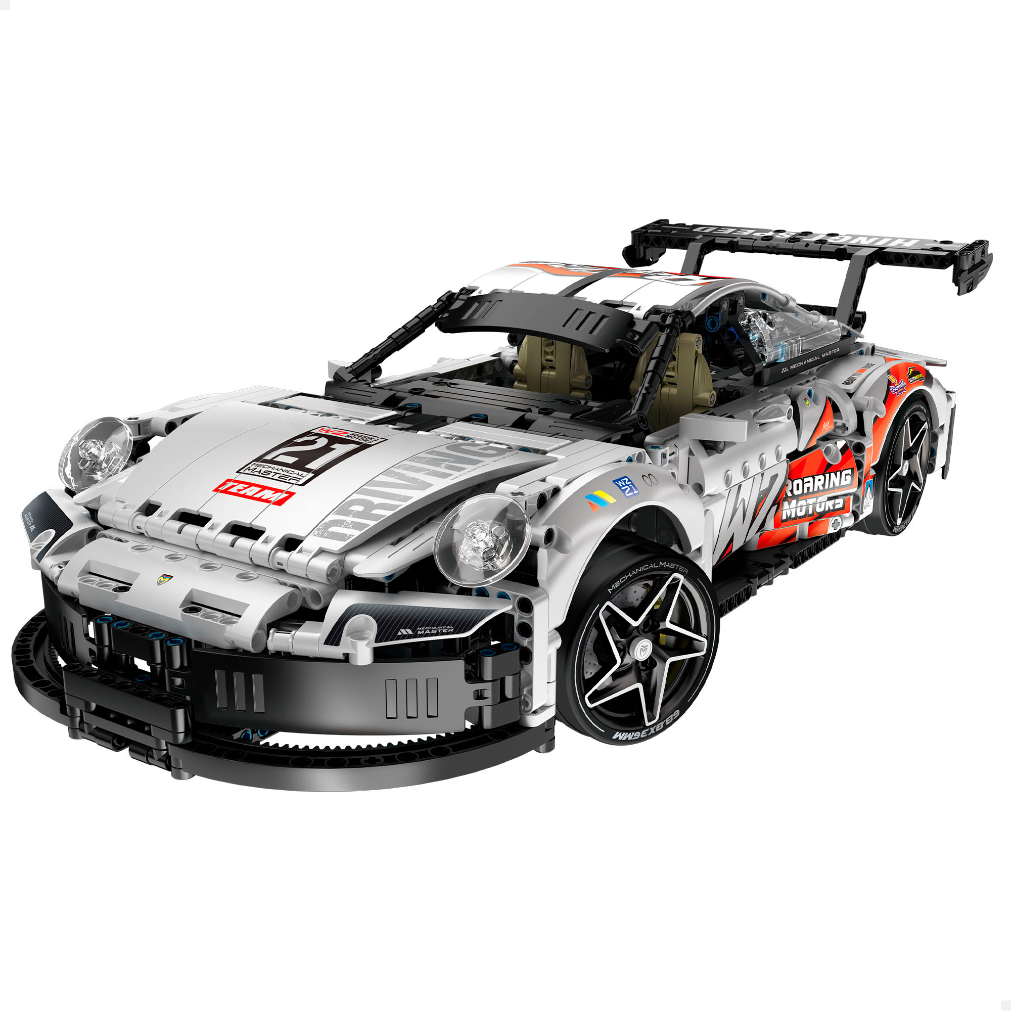 iM.Master - Juego de construcción coche deportivo transformable en nave espacial, 1551 Piezas, Modelo a escala 1:10 con diseño aerodinámico y acabados Premium, Juego STEM de alta precisión para coleccionistas y niños a partir de 6 años, manual detallado
