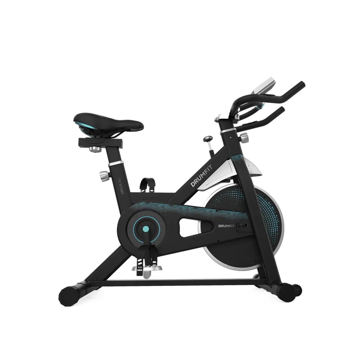 CECOTEC 07073 Bicicleta Indoor DrumFit 13000 Delfos: Entrenamiento Silencioso y Personalizado
