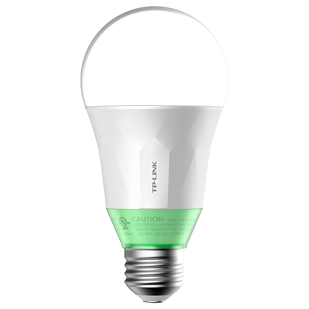 TP-LINK LB110, Bombilla inteligente, Wifi, Inteligente Con Luz Regulable, Bombilla inteligente Alexa y Google Home, Eficiencia energética A+, Para el hogar, Bombilla led, NUEVO