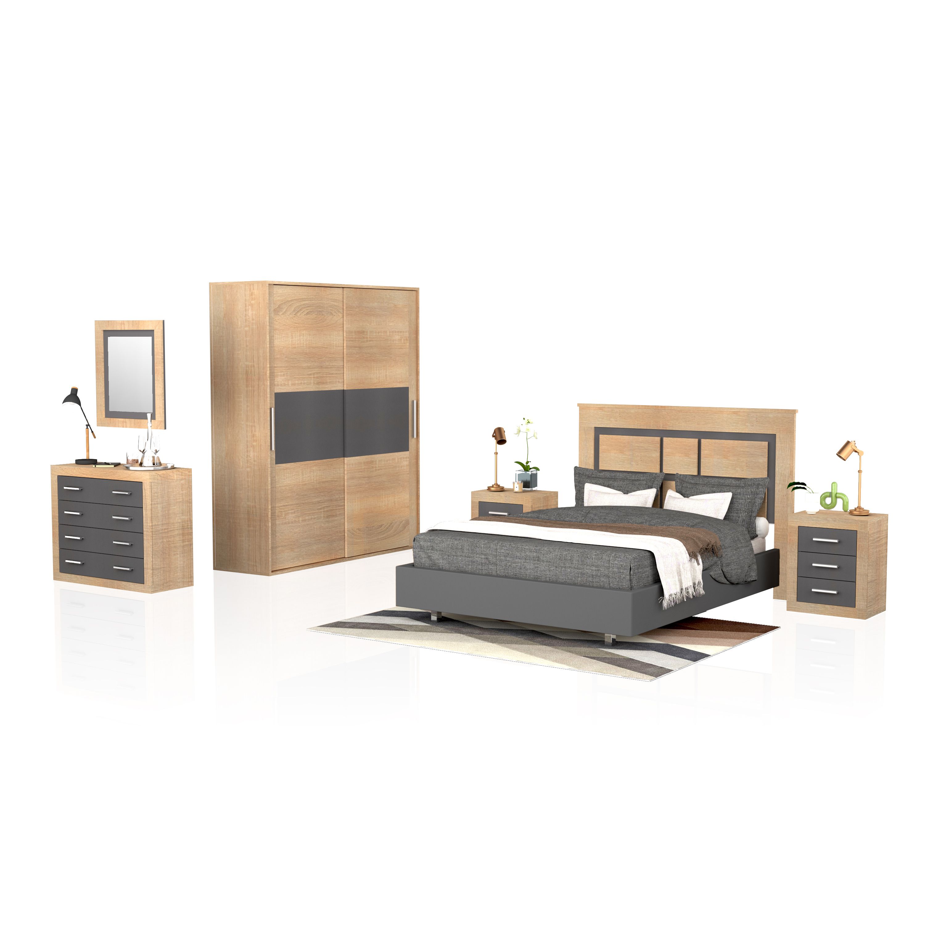 duehome - Dormitorio Kira 4C Plus