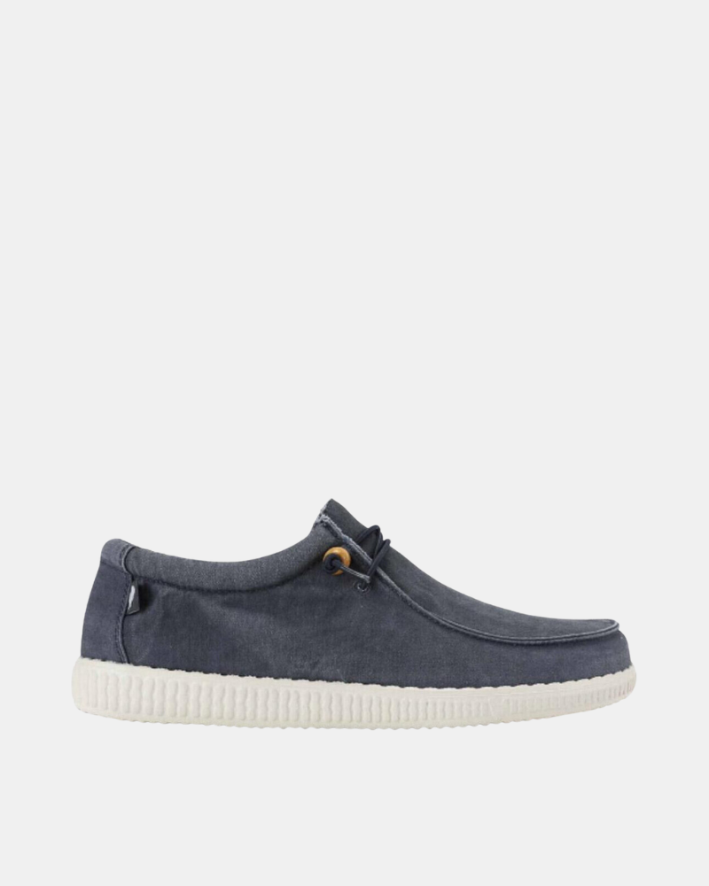 Walking Pitas WALLABI WASHED Zapatos Hombre Azul