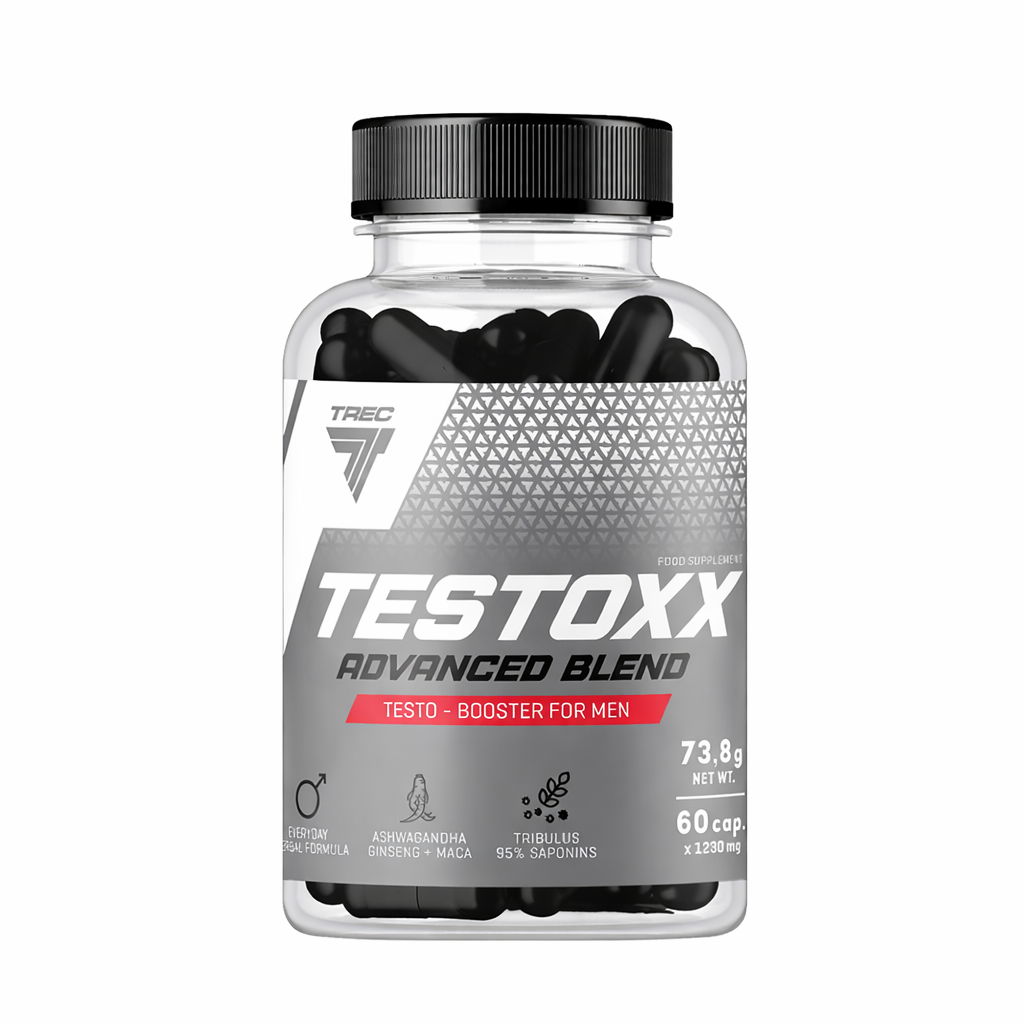 Testoxx 60 cápsulas – Complemento alimenticio en cápsulas – Trec Nutrition