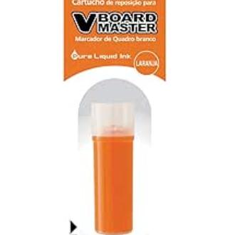 Pilot - Cartucho WBS-VBM - Recambio para rotulador pizarra V-Board Master, 12 unidades, Naranja