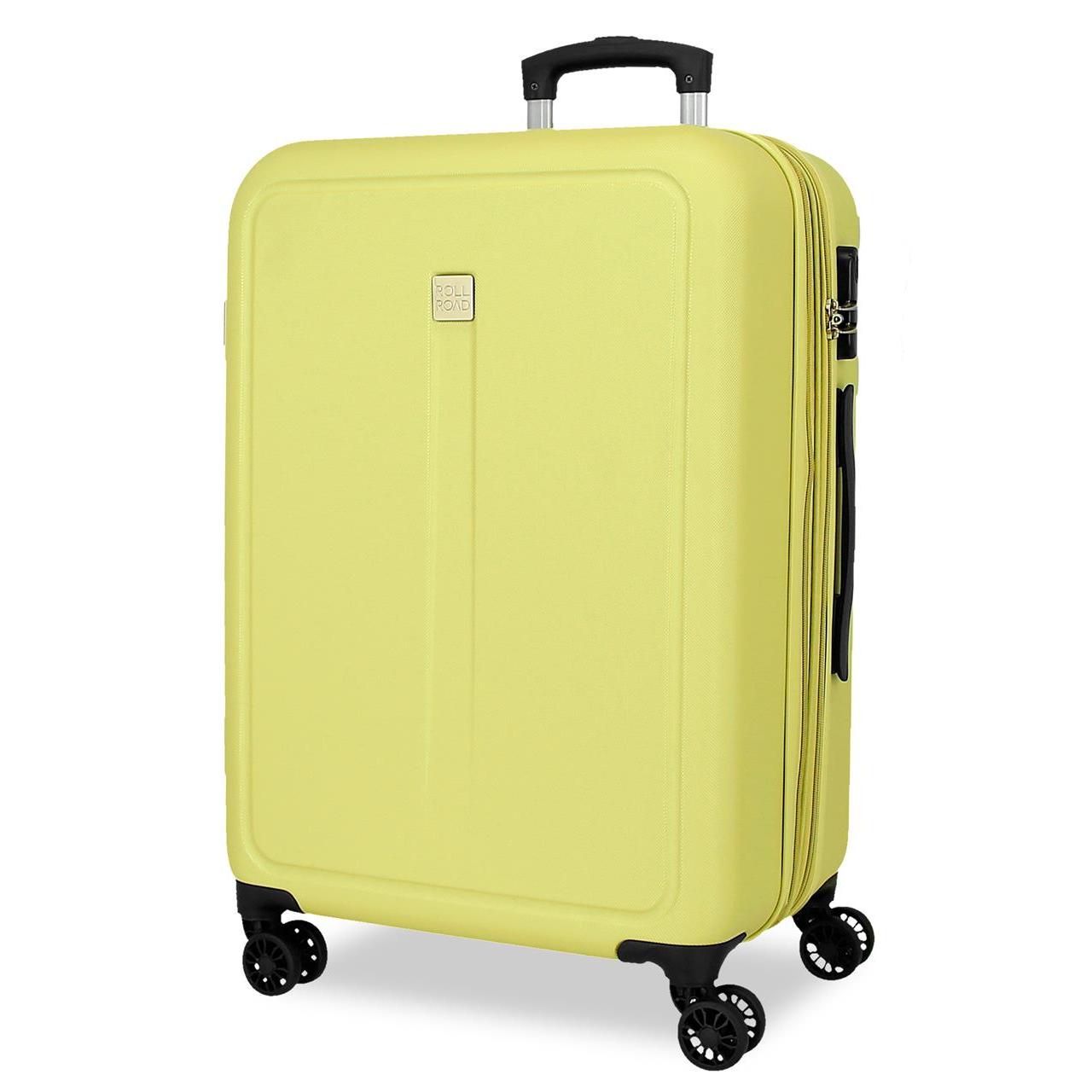 Maleta Mediana Expandible Roll Road Camboya Rígida 68cm 