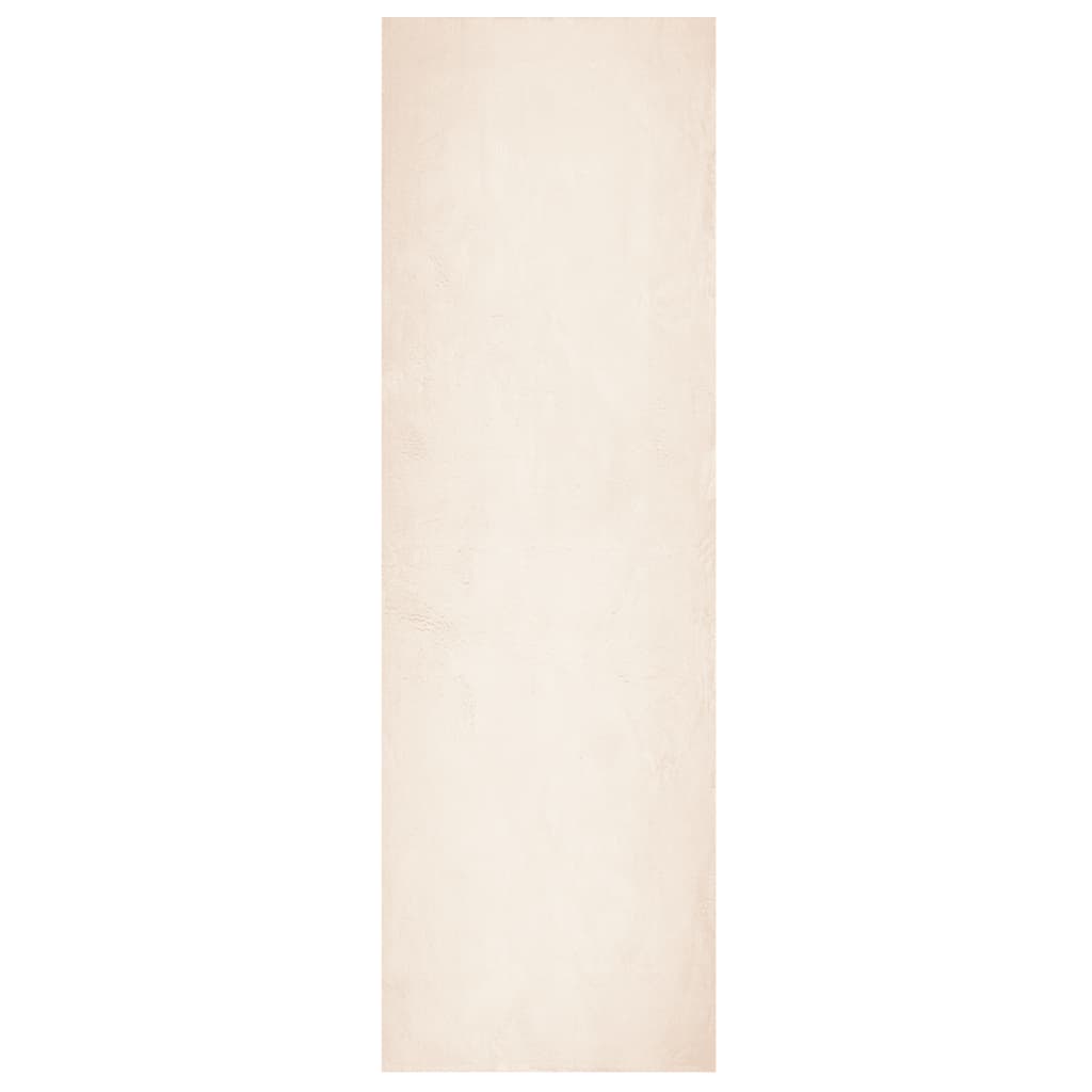 vidaXL Alfombra de pelo corto suave lavable HUARTE 80x250 cm