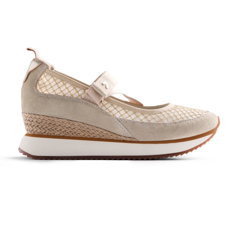 Zapatos casual mujer GIOSEPPO 79273 BEIGE MERCEDES SPORT REJILLA BEIGE 38422 26V