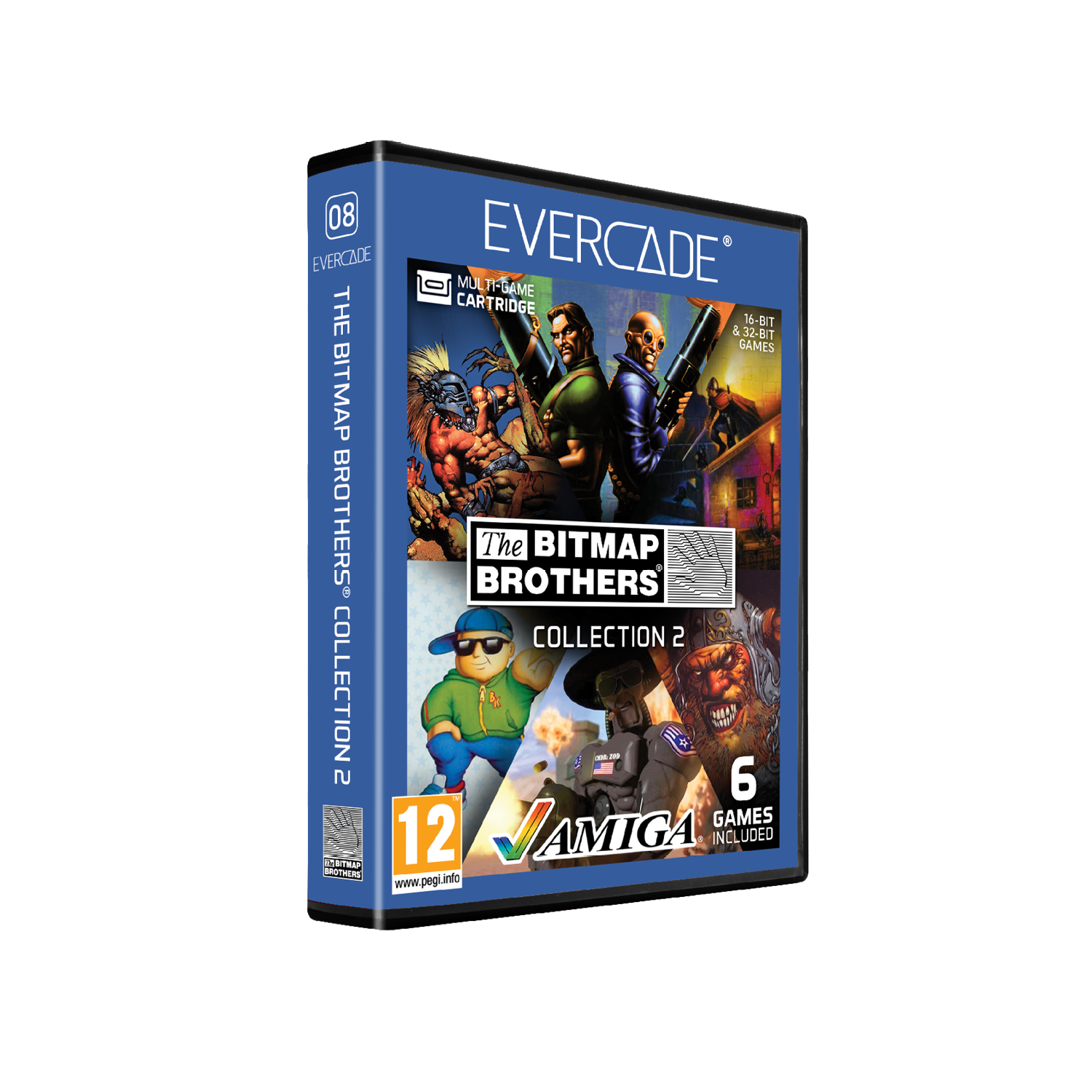 Cartucho Evercade Bitmap Brothers Collection 2 - Nuevo precintado - PAL España