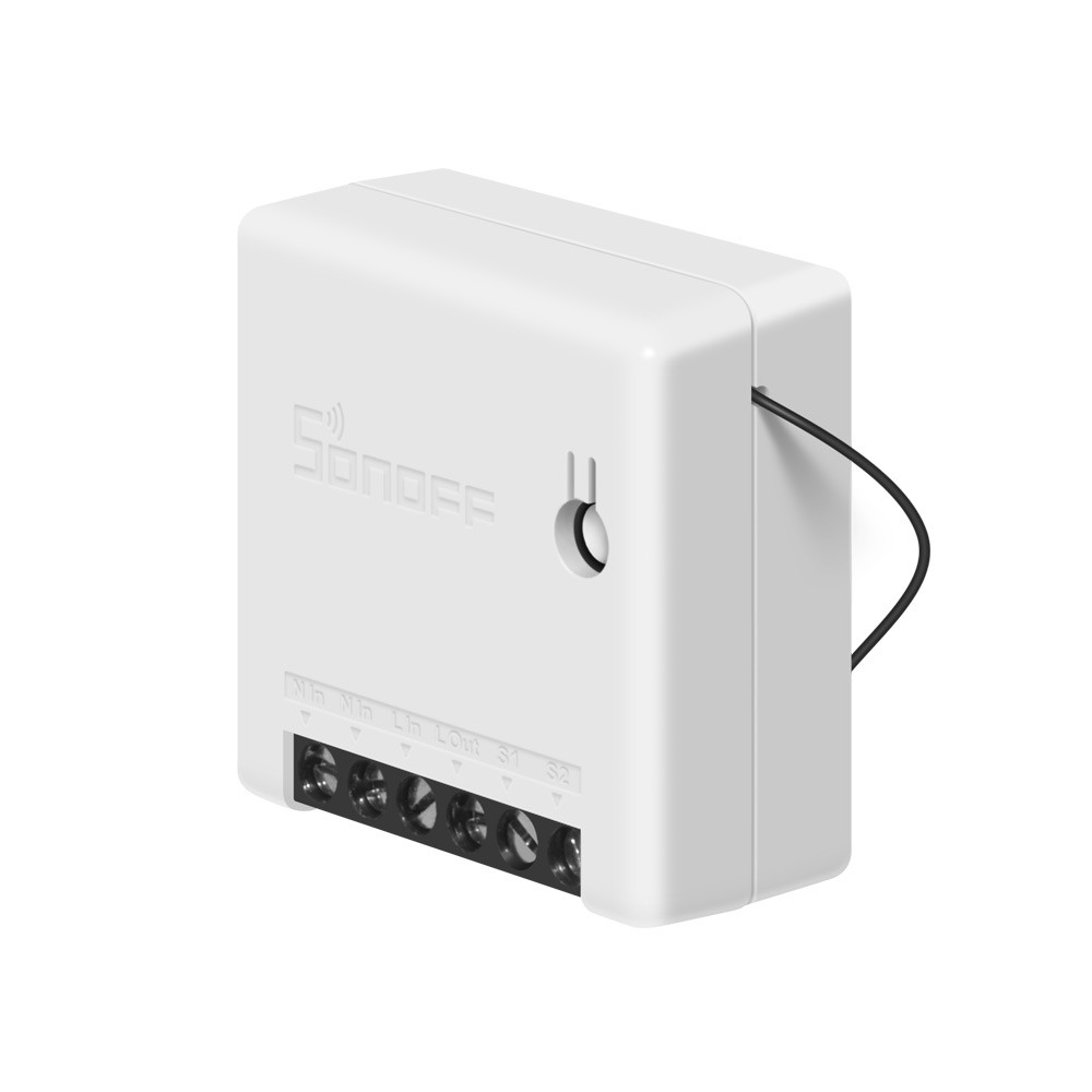 Sonoff Mini Interruptor Wifi para Control Remoto de Dispositivos Inteligentes