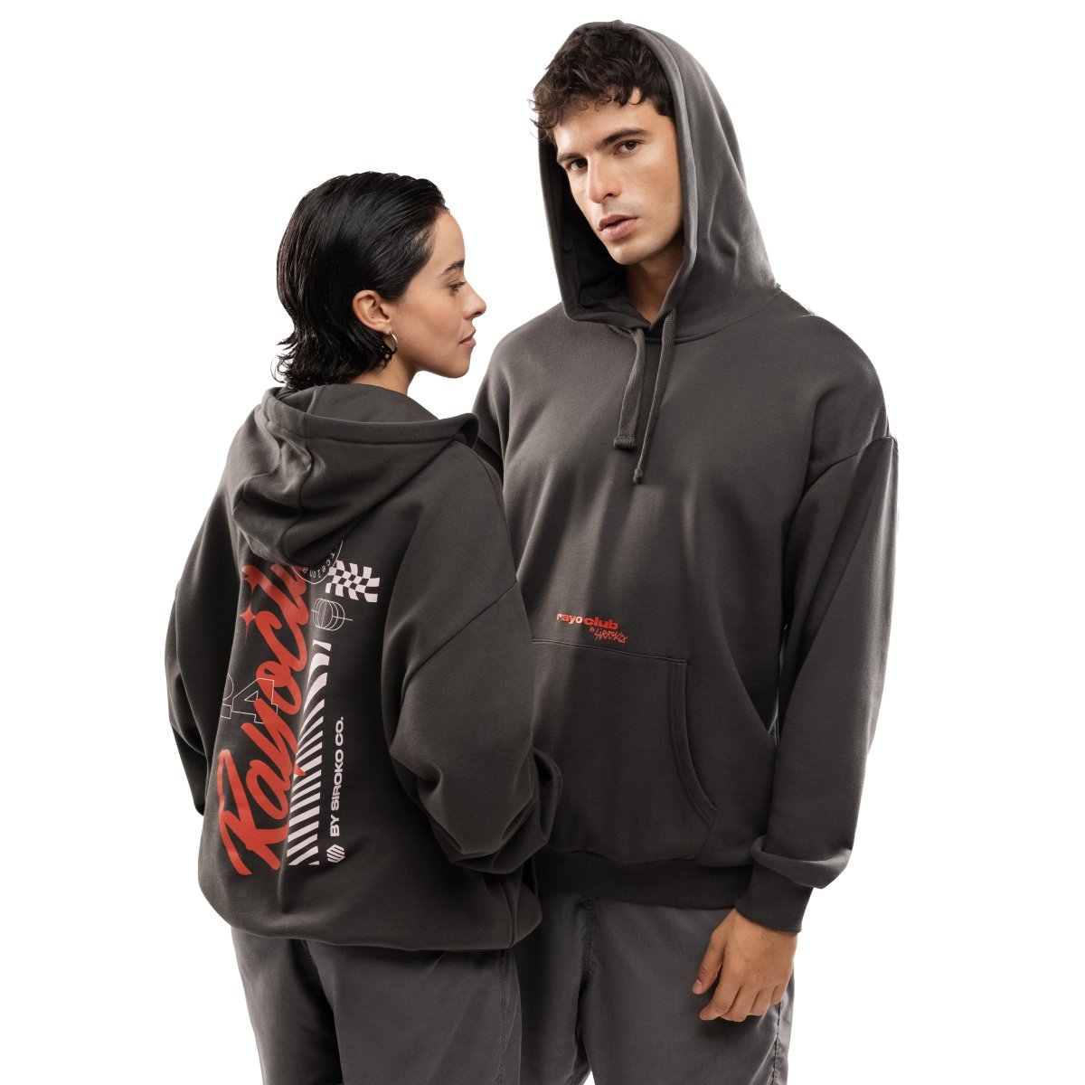 SIROKO - Sudadera con capucha - Rayo Club - Siroko RC Squad Gray_