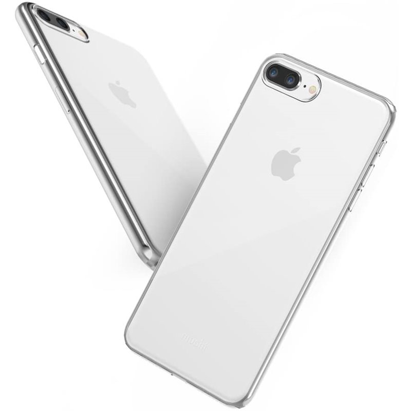 SuperSkin para iPhone iPhone 8/7 Plus - Estuche protector excepcionalmente delgado - claro como el cristal