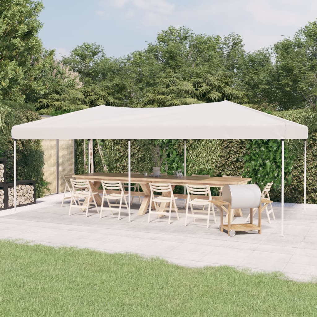 vidaXL Carpa para Fiestas Plegable Toldo de Jardín Cenador de Camping Color Azul,  Blanco,  Crema y mas
