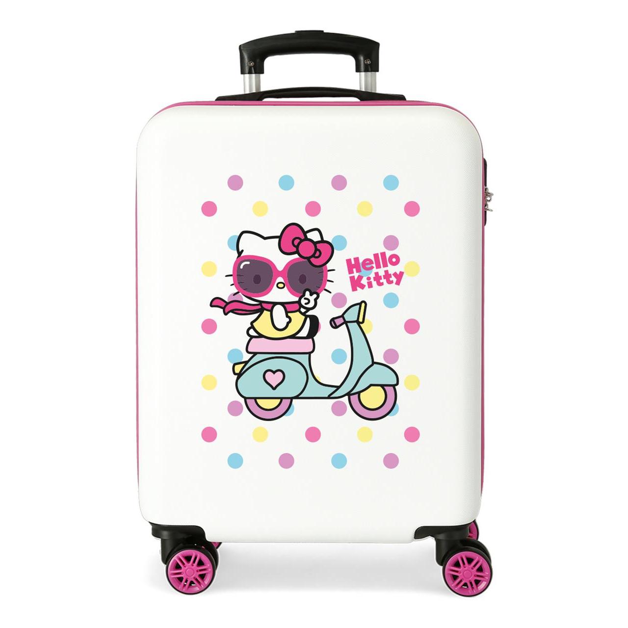 Hello Kitty Maleta De Cabina ABS Rígida Girl Gang Hello Kitty Rosa